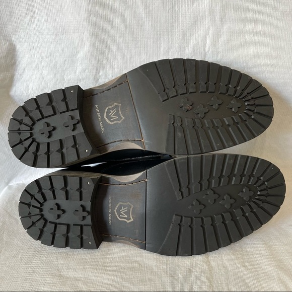 Andrew Marc Black Leather Chukka Boots main image 8